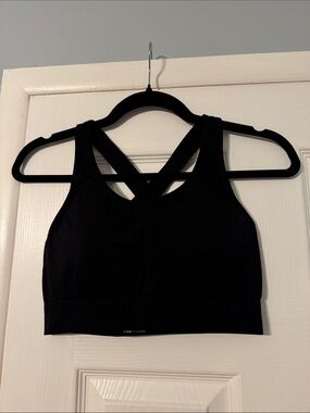 Black Cross-Back Sports Bra - Women Intimates & Sleepwear